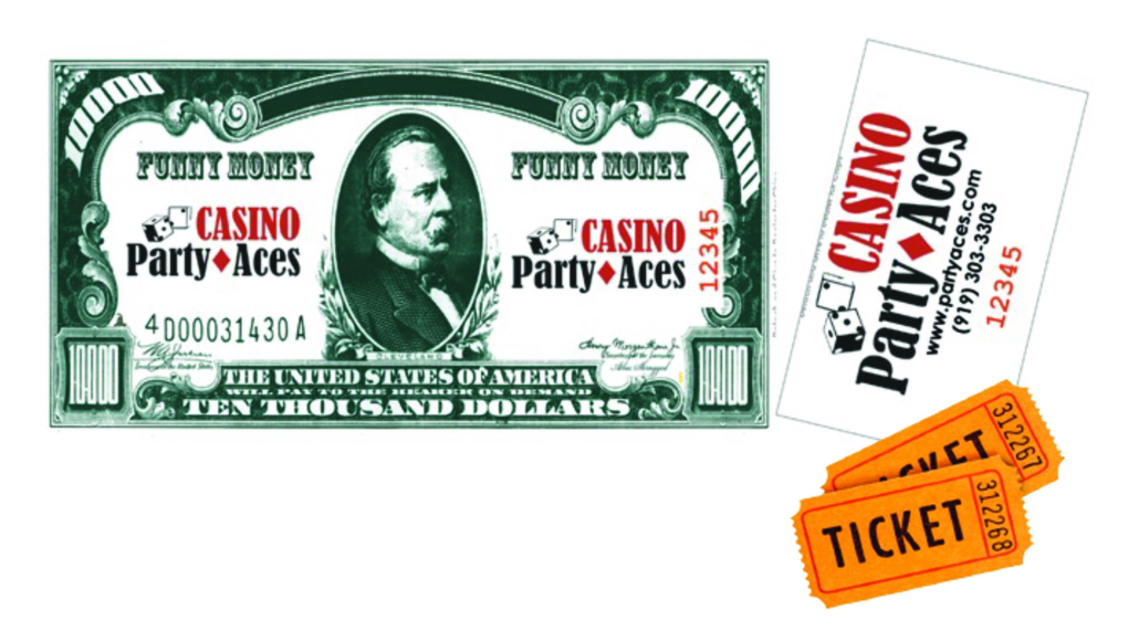 Casino Party Funny Money